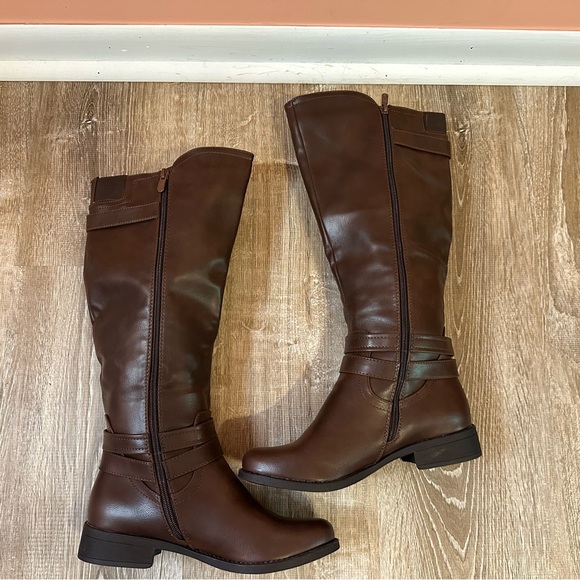 Women’s Global Win Boots, Brown, Size 8 NWOT - Picture 7 of 12